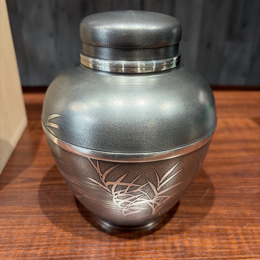 大阪浪華錫器 錫製 茶壺 茶壷 浪華錫器