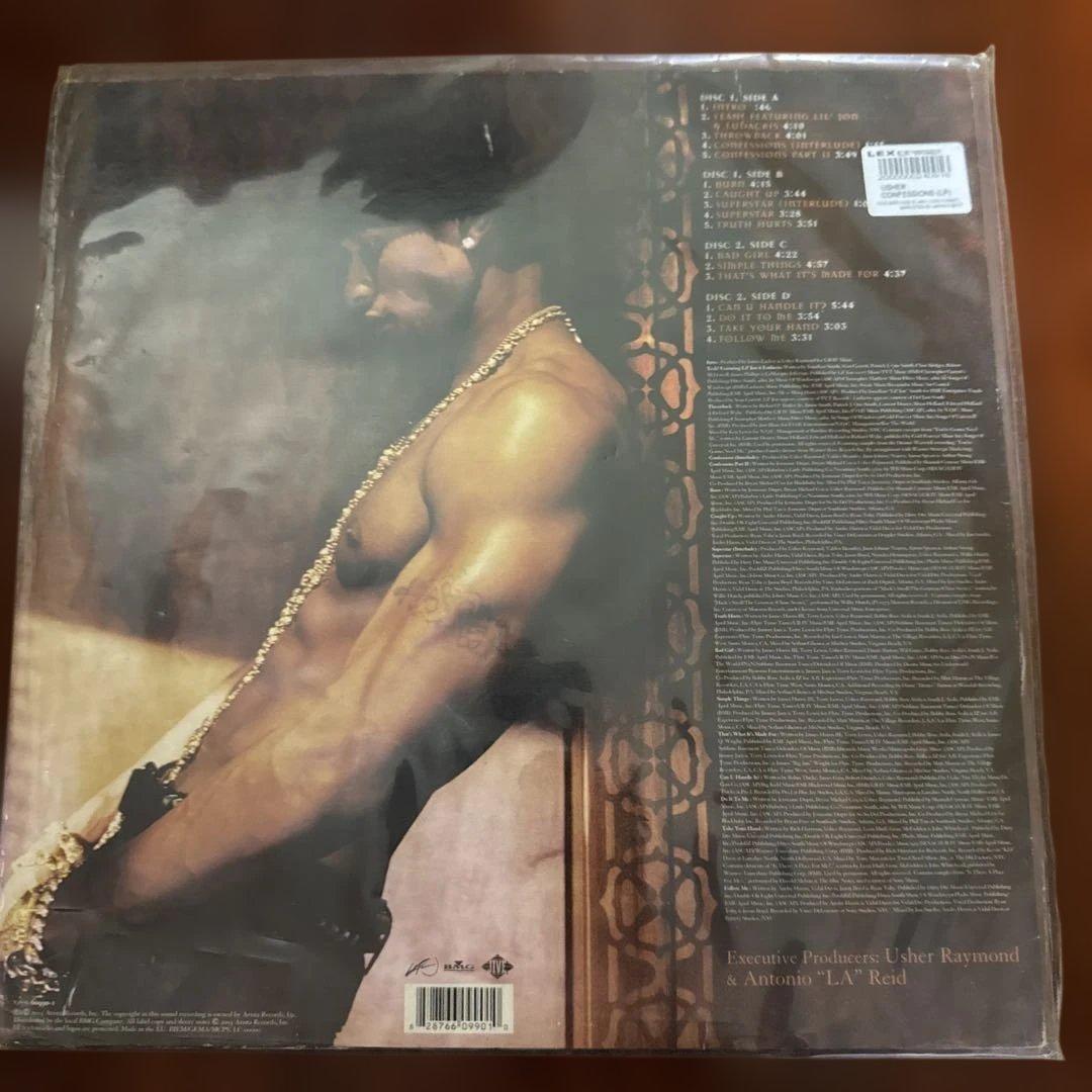 Usher Confessions 2枚組レコード