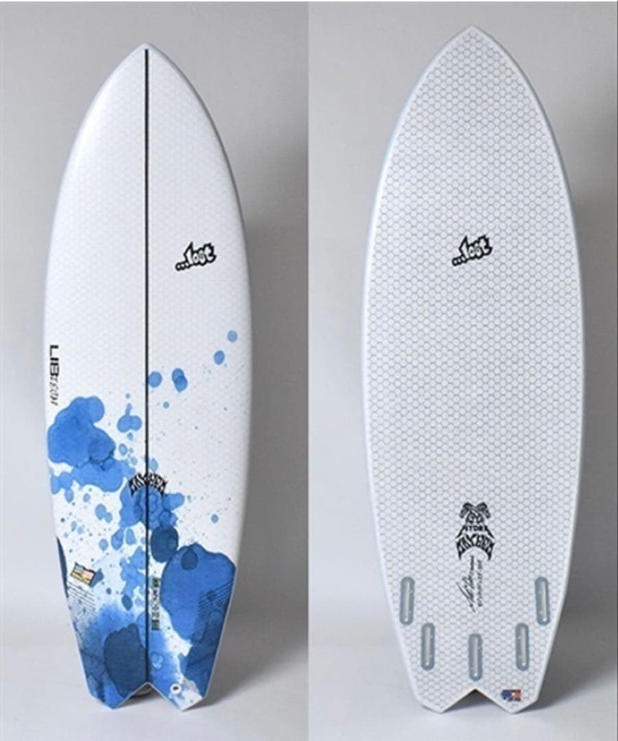 LOST × LIB TECH HYDRA サーフボード デッキパット込み