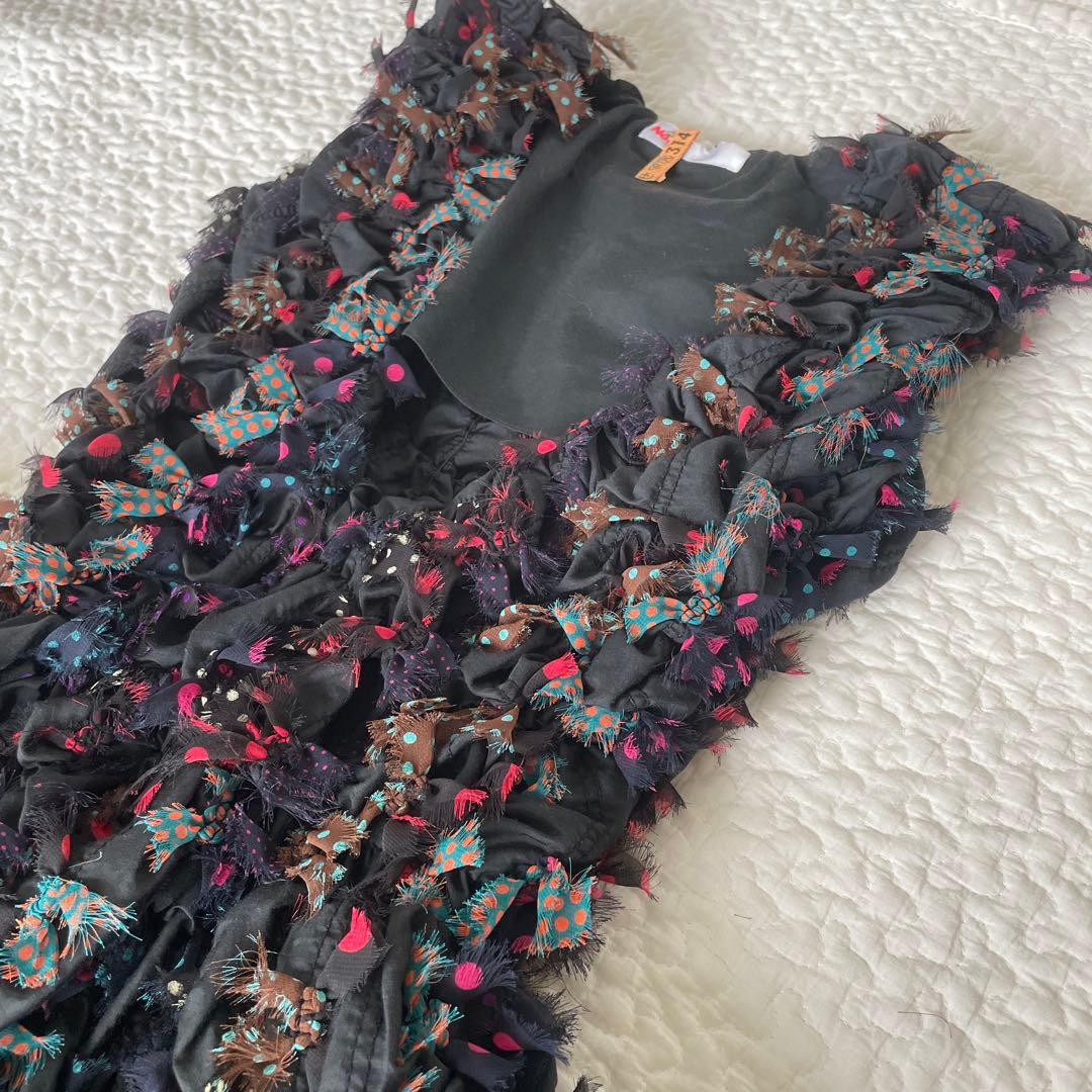 専用　ネネット　ズッカ　ドレス　ワンピース　リボン　ブラック　結婚式　卒業式