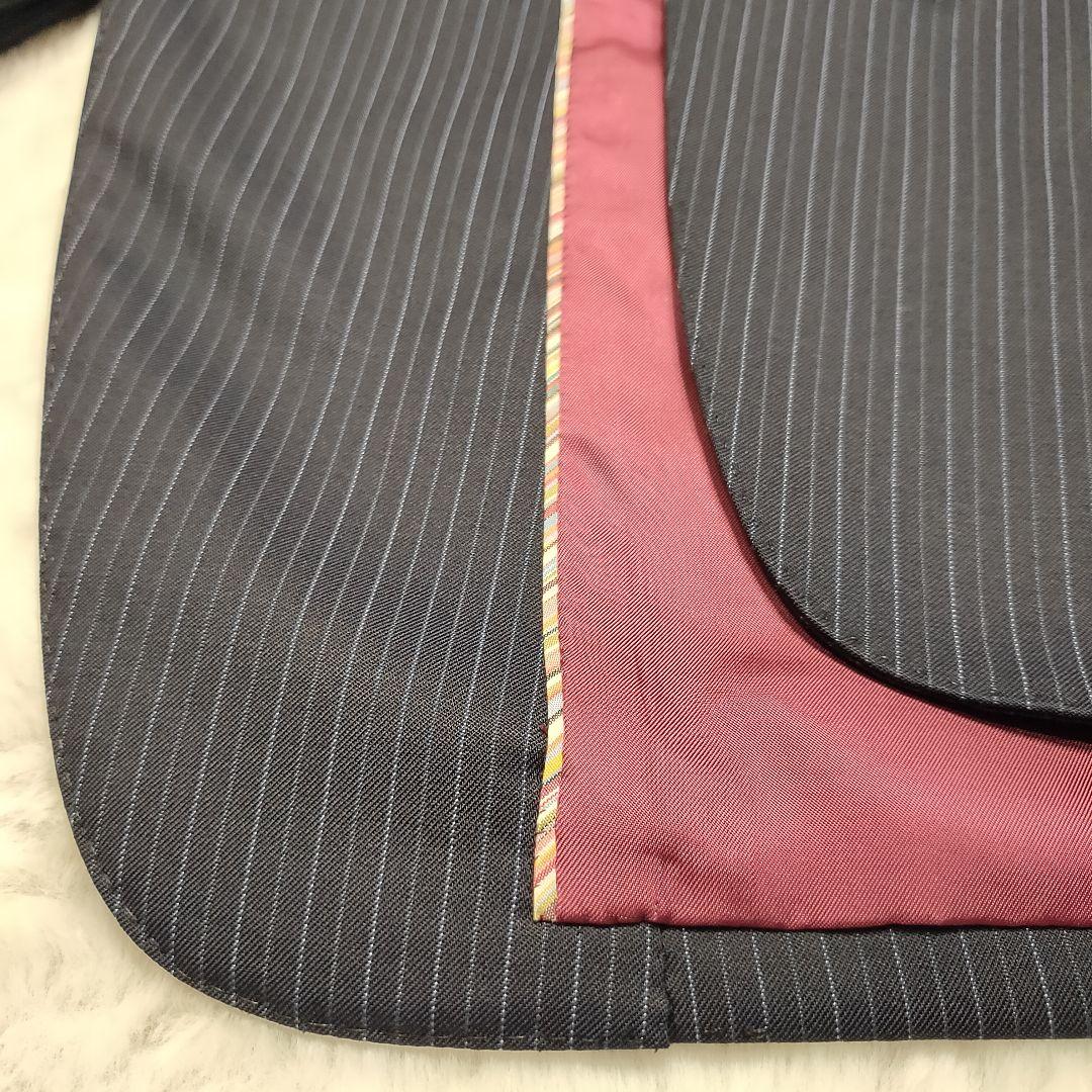 ポールスミス ロンドン スーツ ネイビー ストライプセットアップ 180 大きい