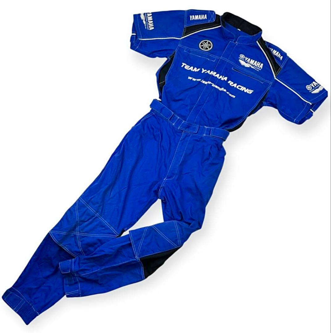 ト*ヤ様 ★☆ヤマハ TEAM YAMAHA RACING つなぎ 作業服 ツナ