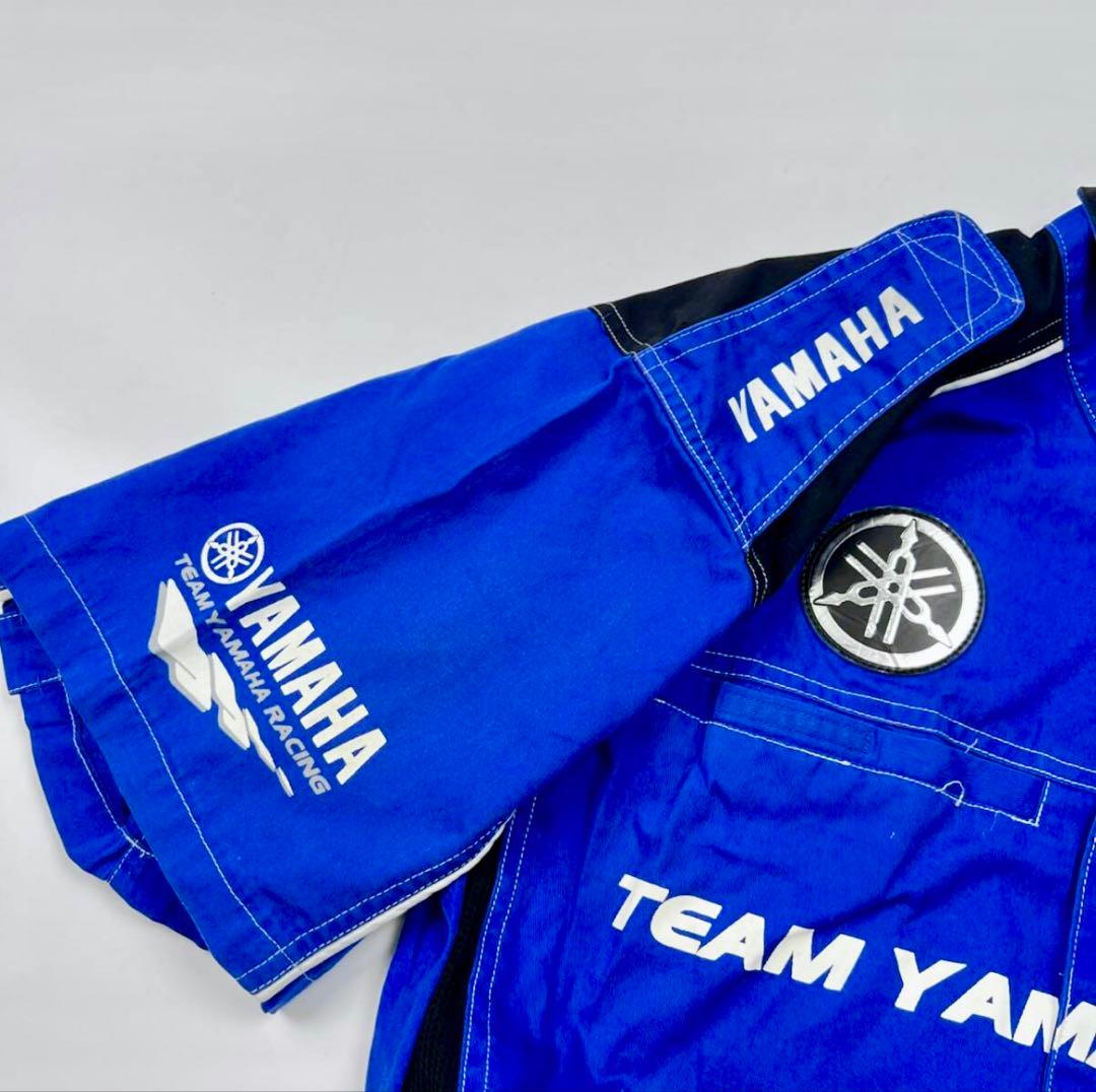 ト*ヤ様 ★☆ヤマハ TEAM YAMAHA RACING つなぎ 作業服 ツナ