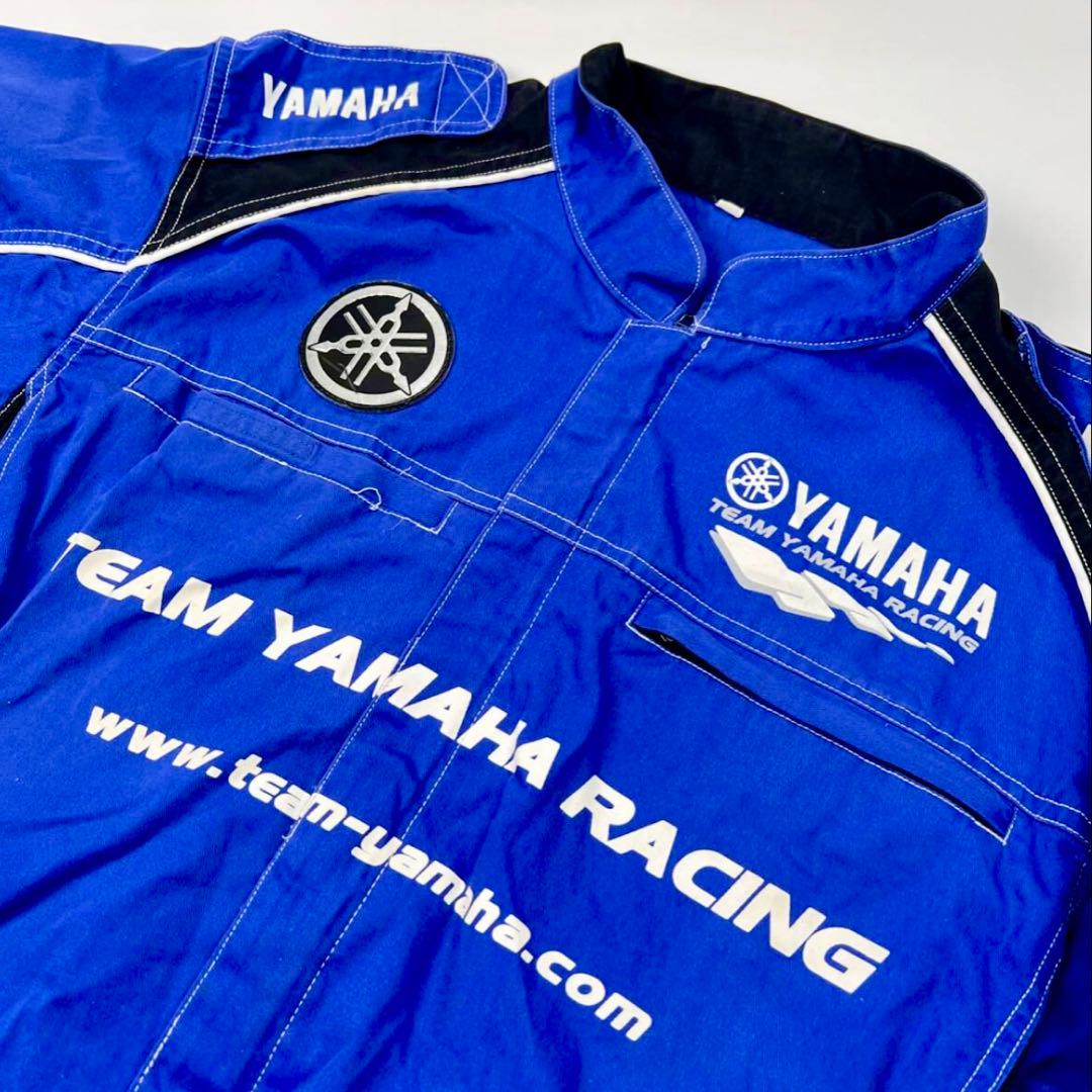 ト*ヤ様 ★☆ヤマハ TEAM YAMAHA RACING つなぎ 作業服 ツナ