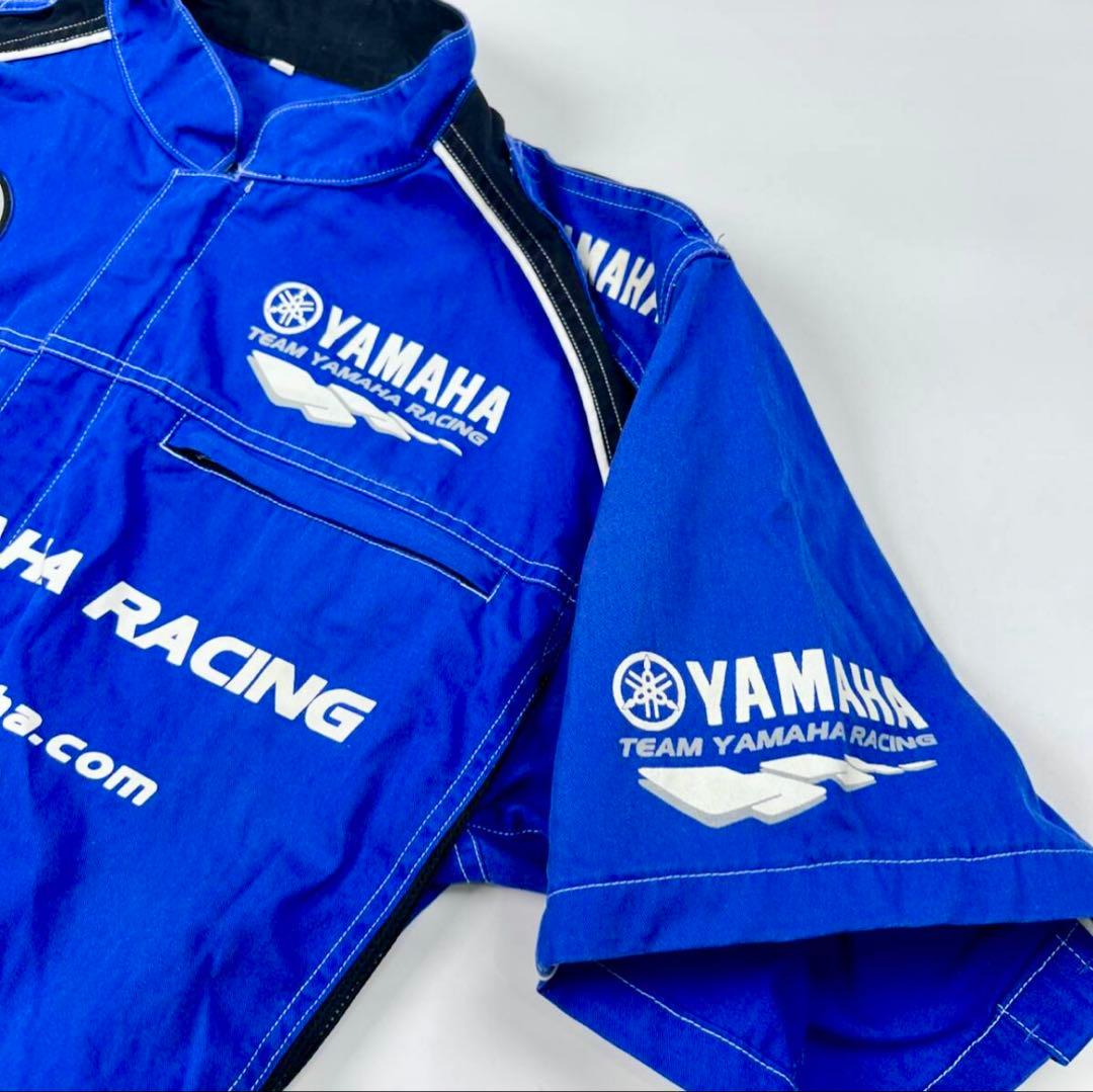 ト*ヤ様 ★☆ヤマハ TEAM YAMAHA RACING つなぎ 作業服 ツナ