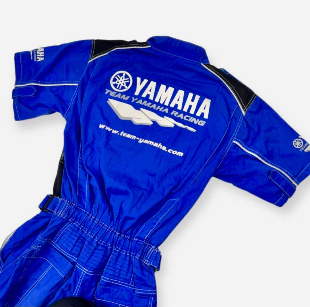 ト*ヤ様 ★☆ヤマハ TEAM YAMAHA RACING つなぎ 作業服 ツナ