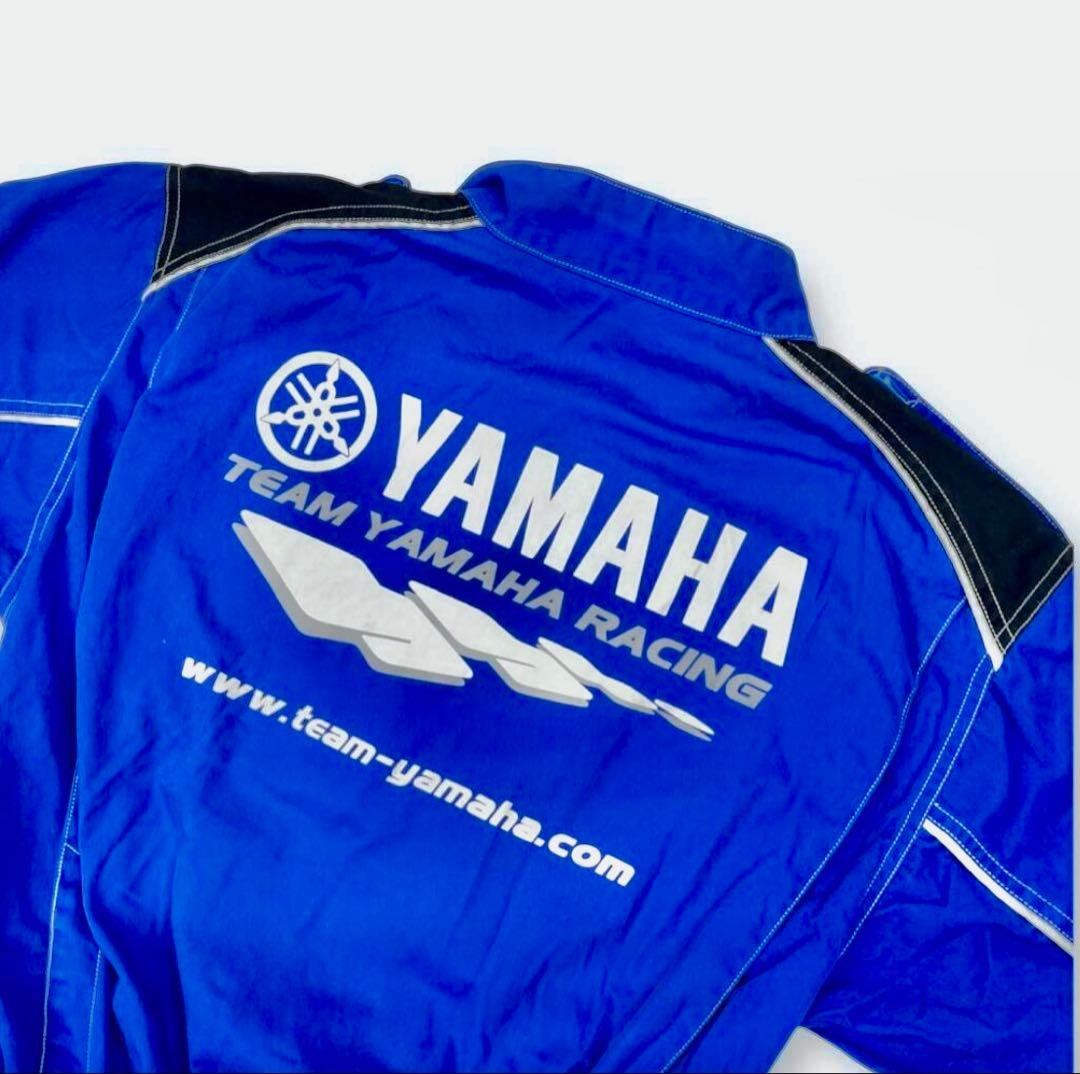 ト*ヤ様 ★☆ヤマハ TEAM YAMAHA RACING つなぎ 作業服 ツナ
