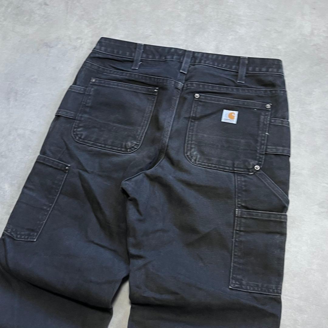 00's フェード カーハート ダブルニー 通のメキシコ製 ペインターパンツ