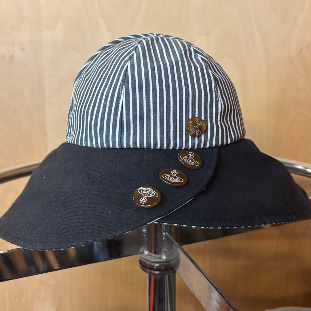 2WAY！ Vivienne Westwood ヴィヴィアン ハット ストライプ