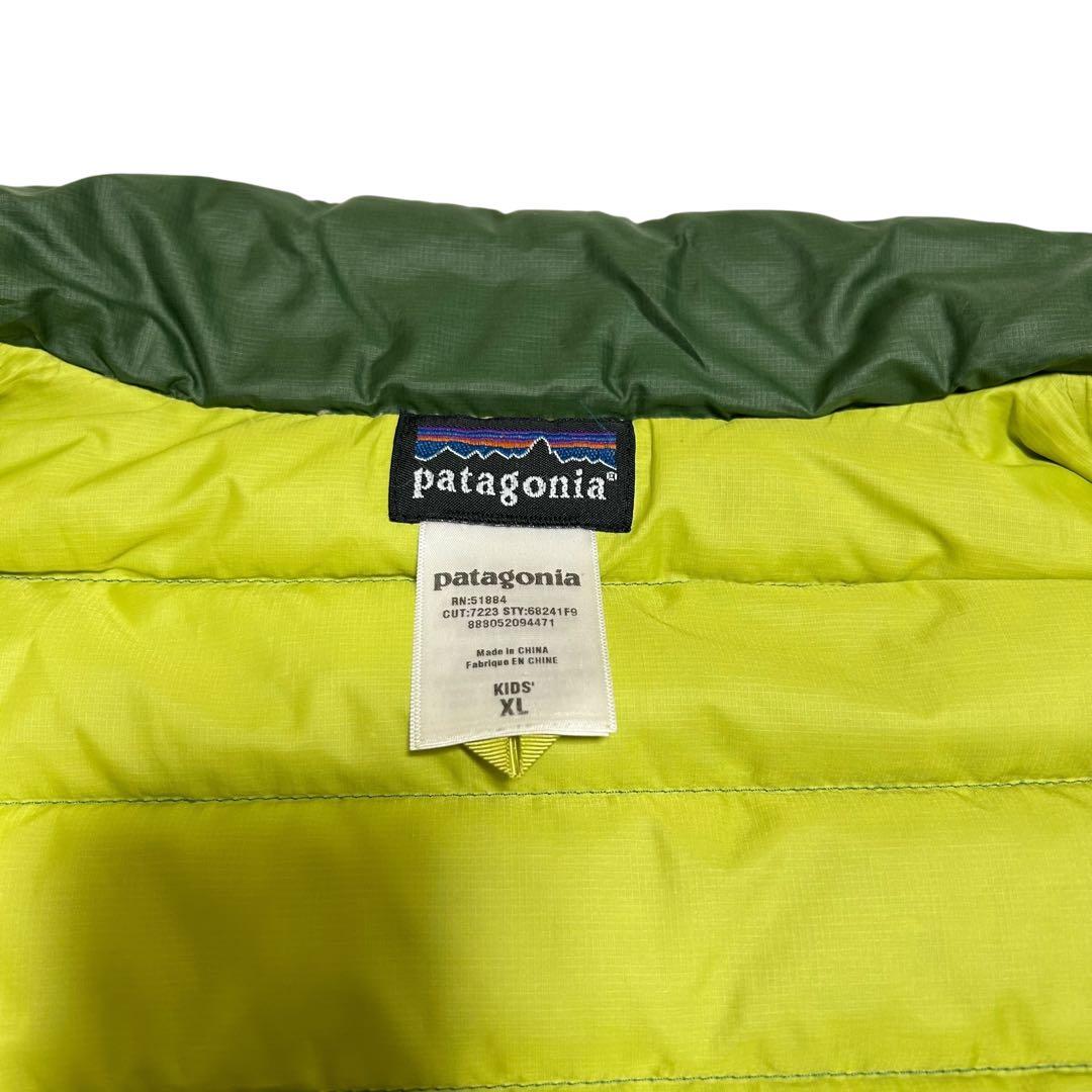 パタゴニア ダウンセーター ジャケット キッズ XL 160 レディース S相当