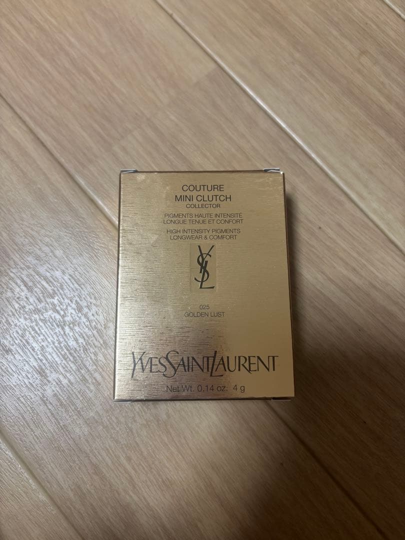 あ*り様 YSLクチュールミニクラッチ025ゴールデンラスト