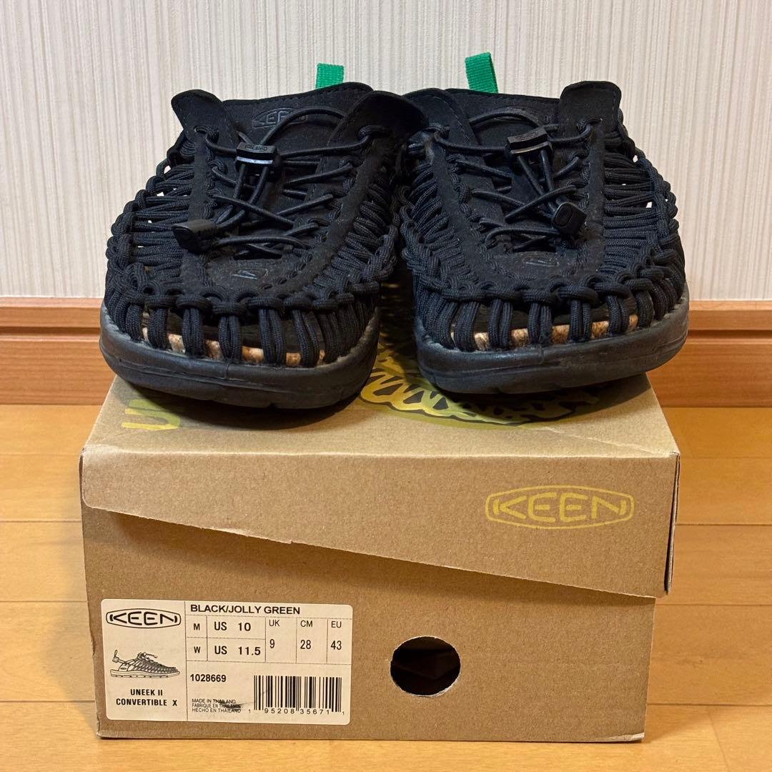 靴 KEEN UNEEK II CONVERTIBLE 28cm