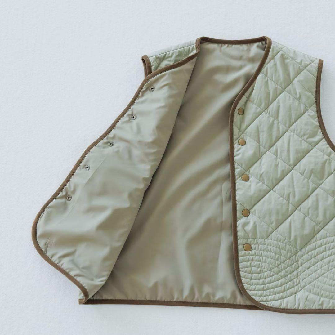 毎日着回したいキルティングベスト / よしいちひろさんコラボ