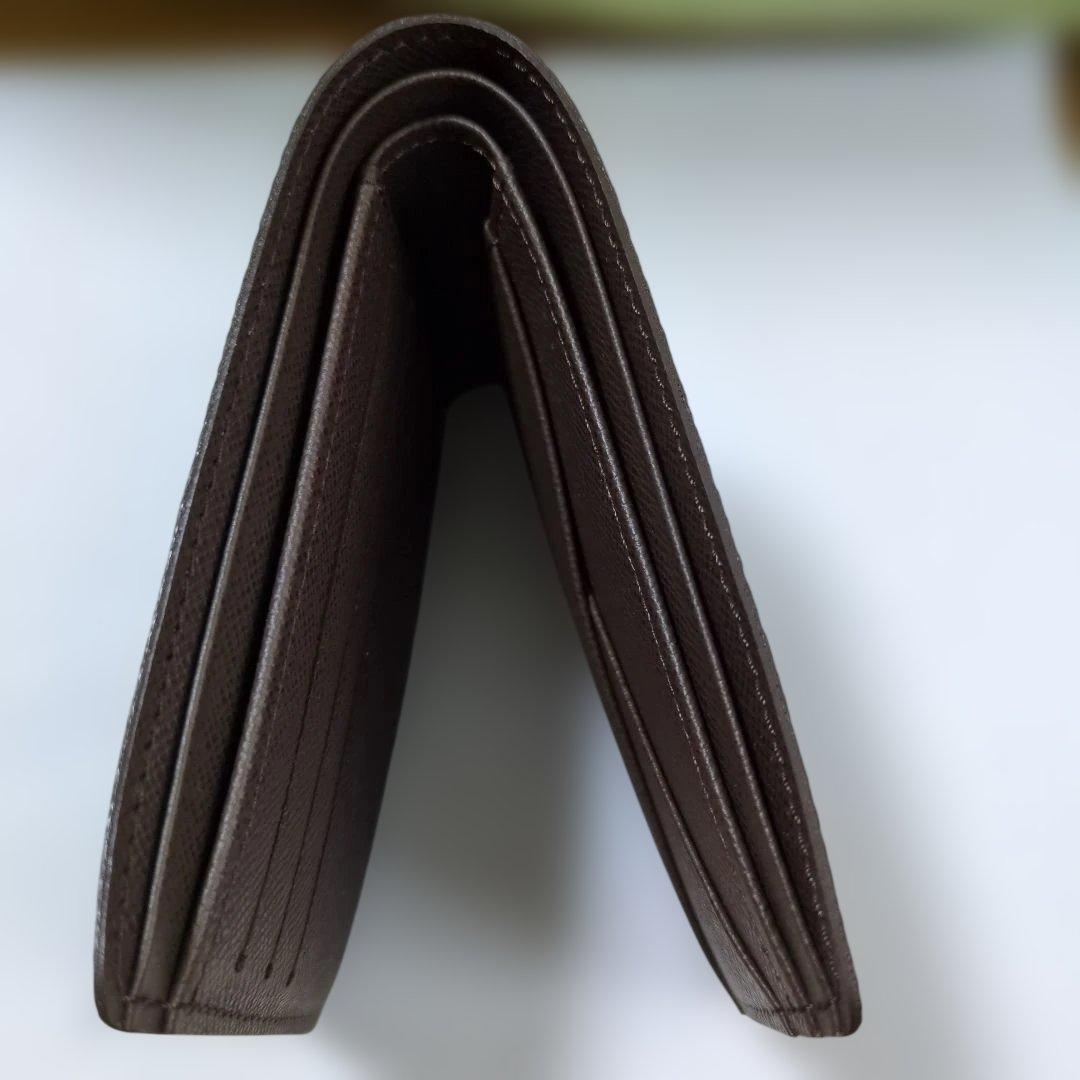 新品未使用 ルイヴィトン ダミエ N60895 二つ折り財布 箱・保存袋付き