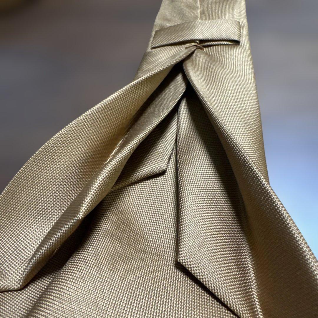 E. Marinella ゴールド ネクタイ