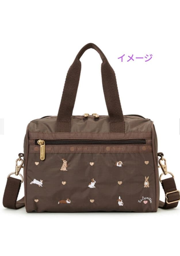 EVERYDAY SM SATCHEL ブラウン