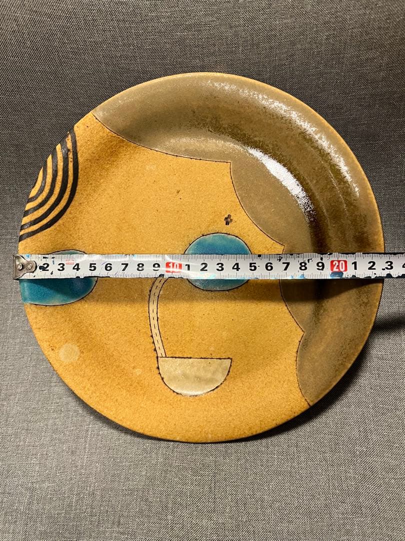 小泊 良さん 平皿 約23cm