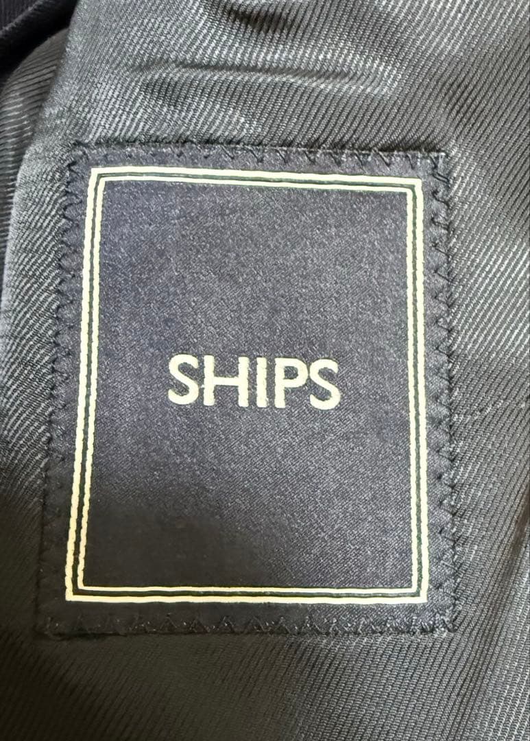 SHIPS スーツセットアップ　イタリア製高級生地　ロロピアーナSuper130