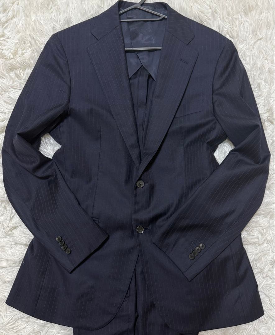 SHIPS スーツセットアップ　イタリア製高級生地　ロロピアーナSuper130