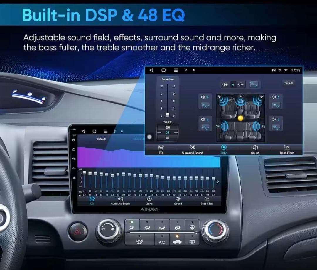 ホンダRC系オデッセイ用Android15ナビ