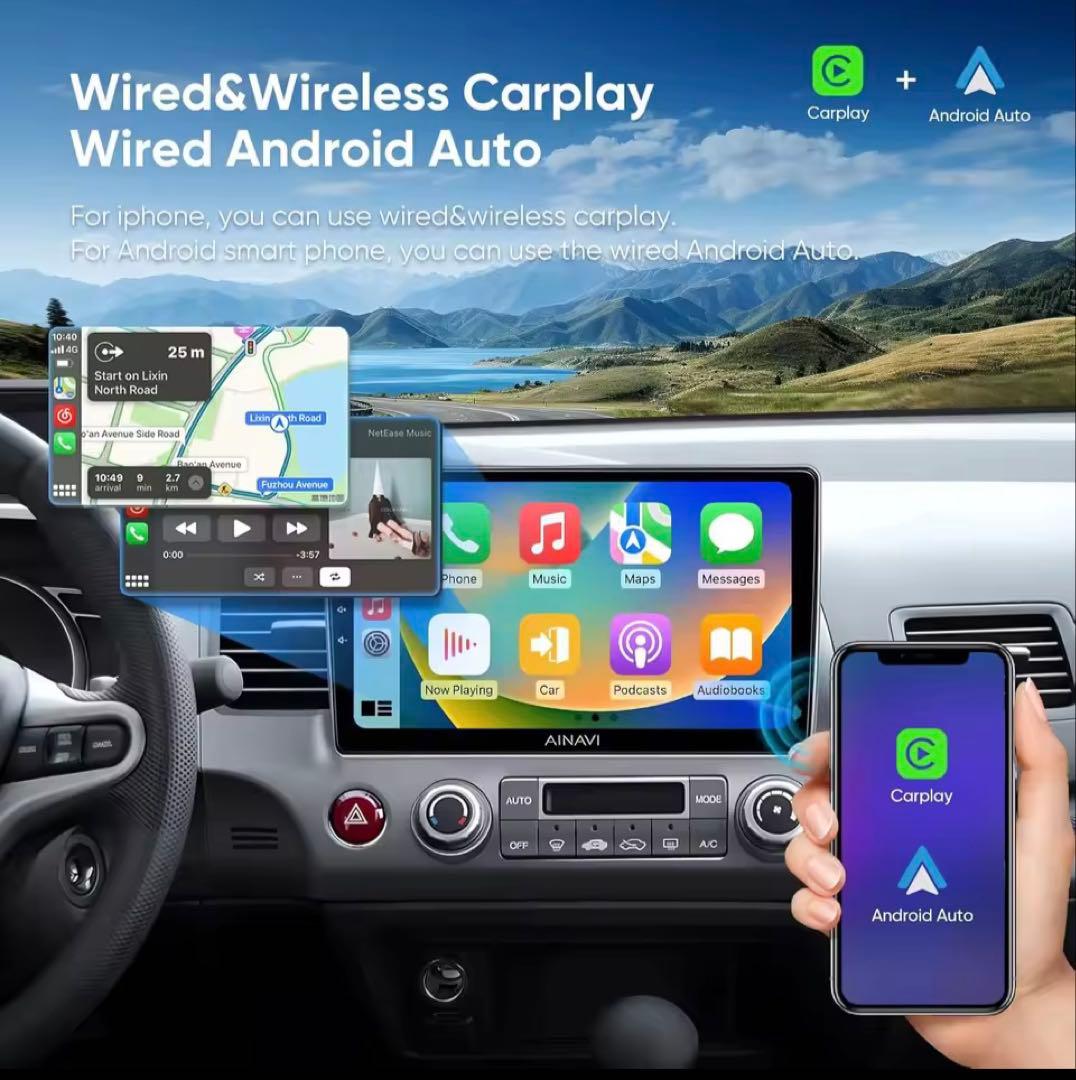 ホンダRC系オデッセイ用Android15ナビ