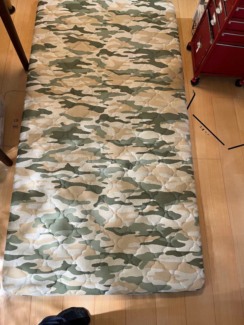 マニフレックス イタリアンフトンII 2シングル 7cm厚 カモ