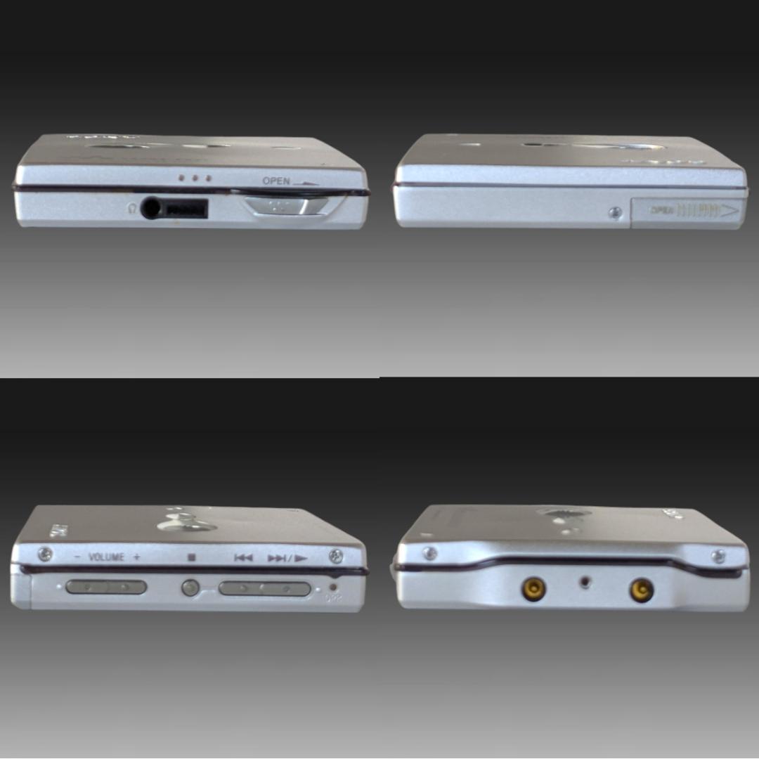 【稼働品】ソニーMDウォークマン2台 充電器・充電池付 カセット多数付 SONY