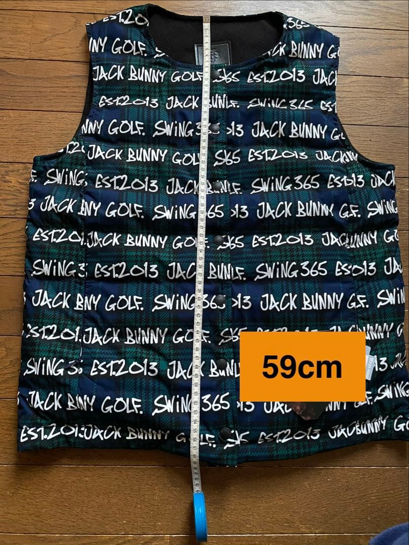 値下げ‼︎⭐︎新品未使用⭐︎JACK BUNNY グラフィック　リバーシブル　ベスト