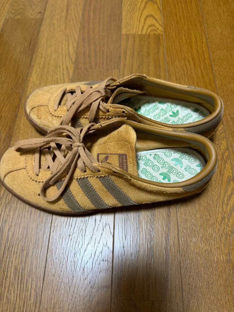 adidas ブラウン Tobacco スニーカー タバコ