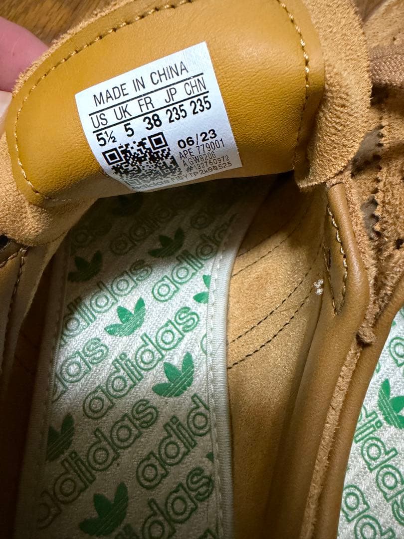 adidas ブラウン Tobacco スニーカー タバコ