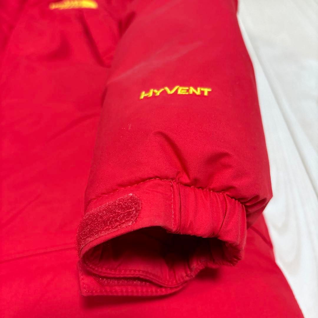 The North Face 赤 ダウンコート HYVENT