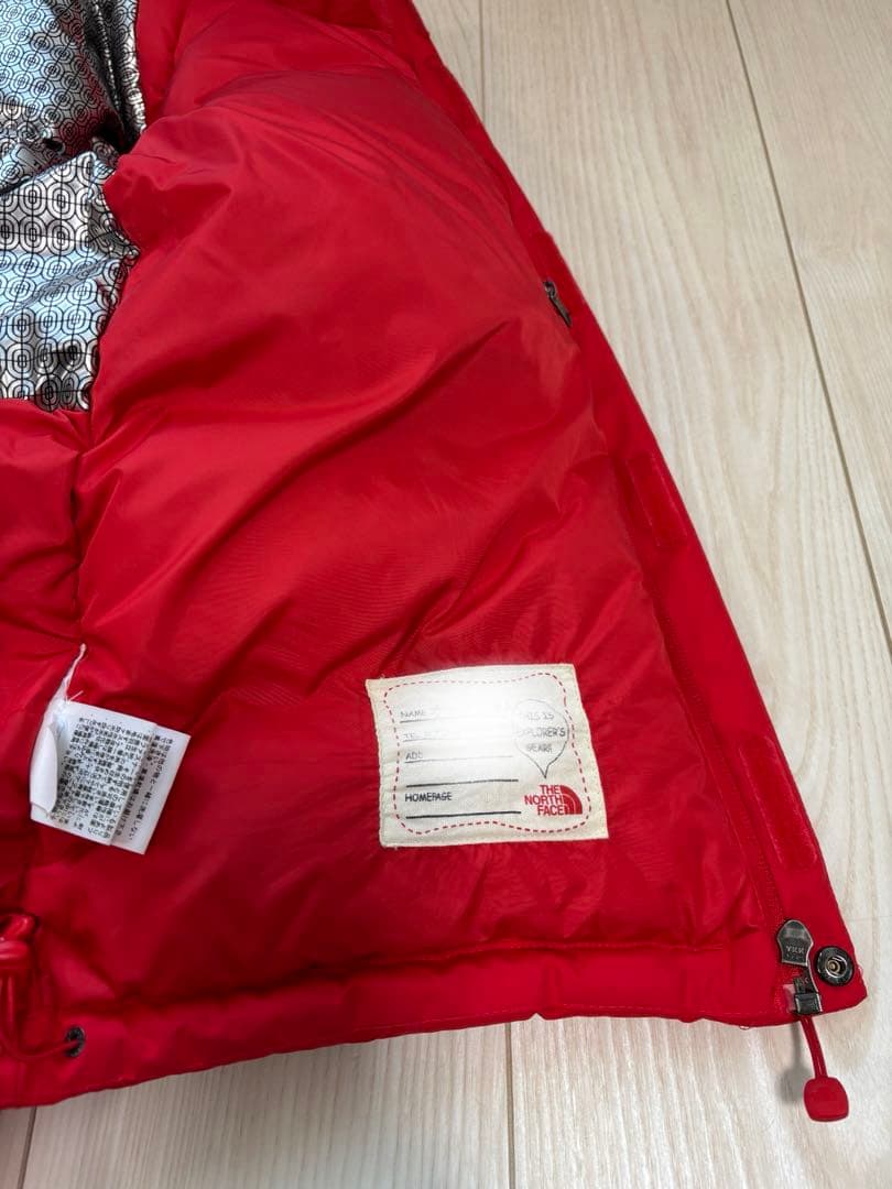 The North Face 赤 ダウンコート HYVENT