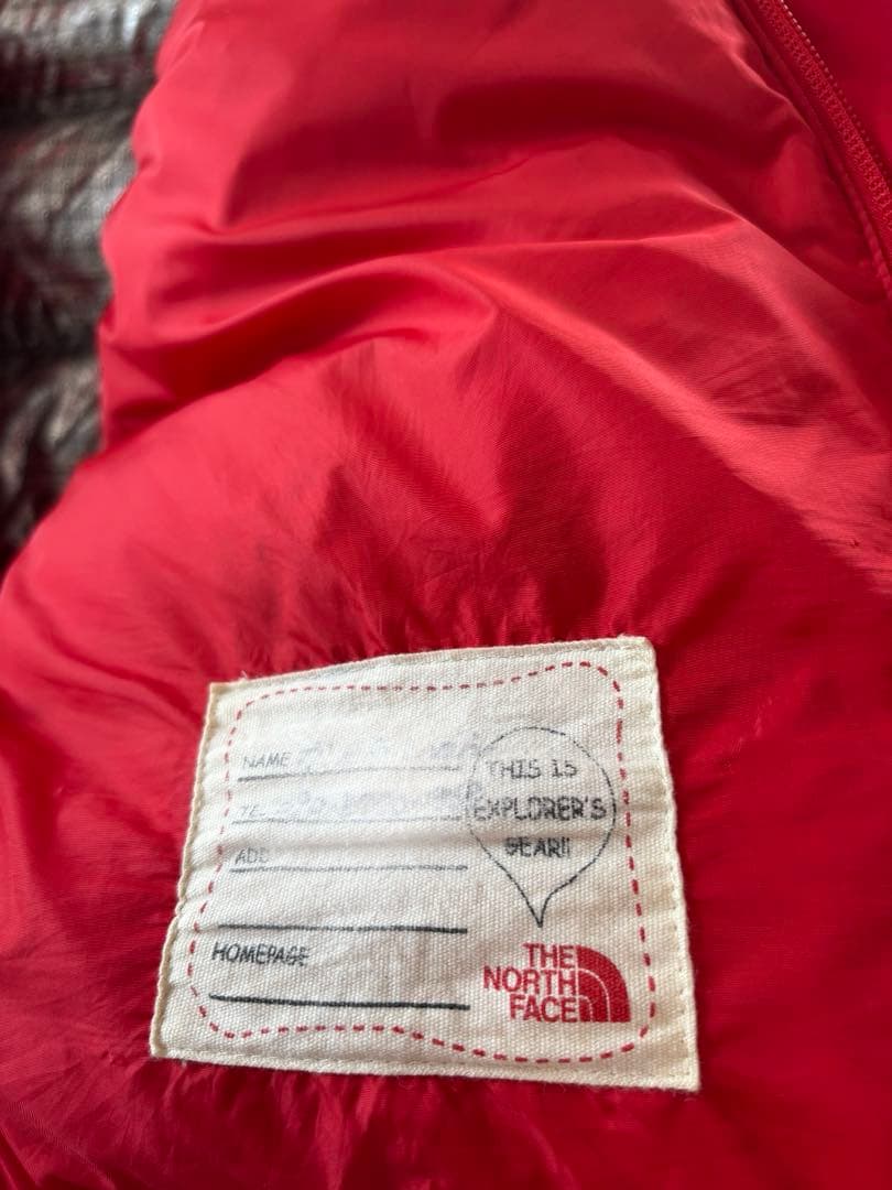 The North Face 赤 ダウンコート HYVENT