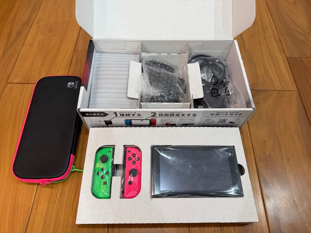 Nintendo Switch 本体 + おまけ（ケース・強化ガラス）