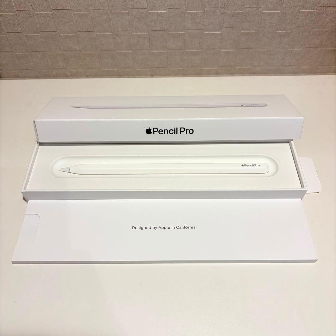 Apple Pencil Pro ホワイト 元箱付き