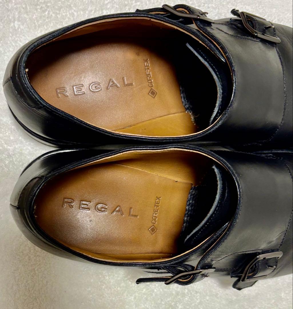 ♦︎良品♦︎Regalリーガル≪GORE-TEX≫ダブルモンク ストレートチップ
