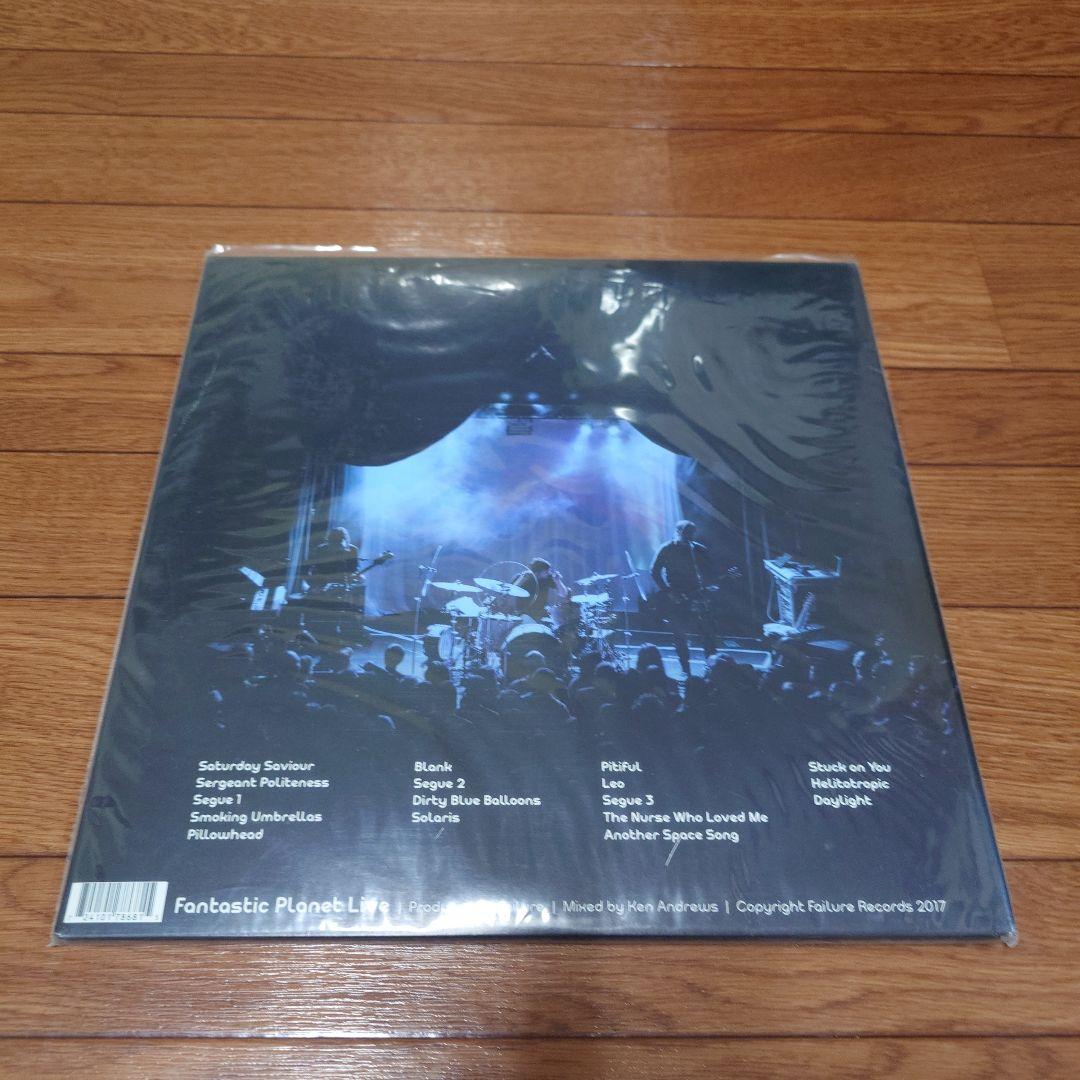 FAILURE FANTASTIC PLANET LIVE　レコード サイン入り