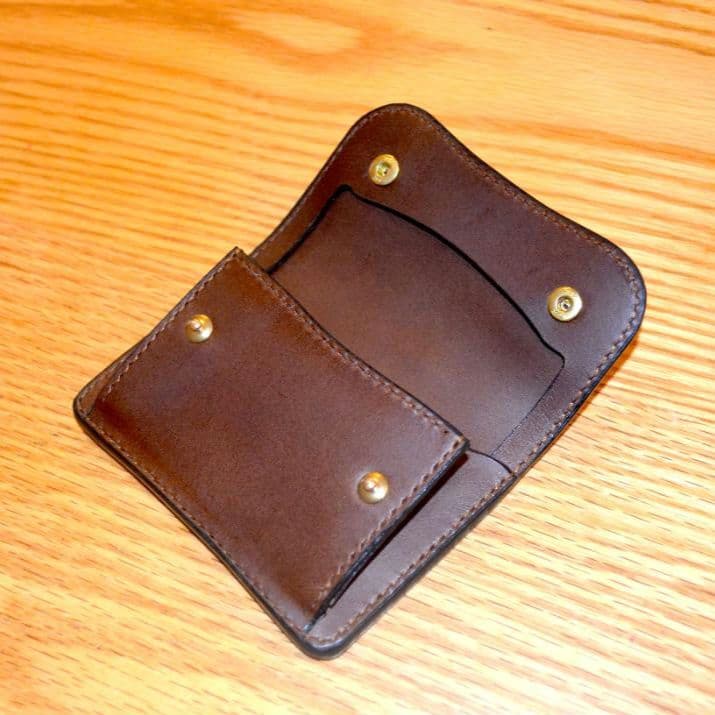 mini wallet「R90」　イタリアンレザー