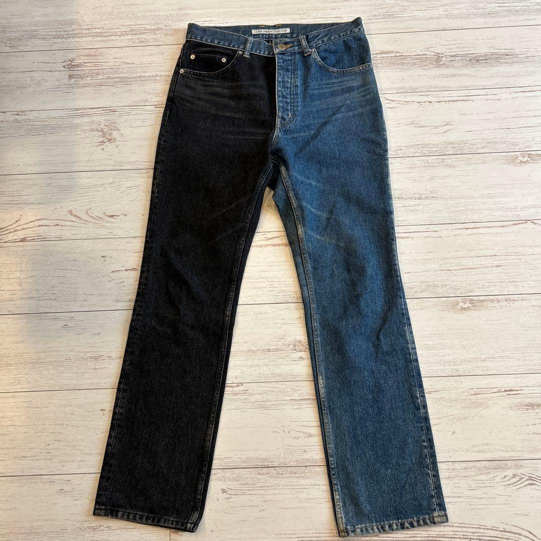 ジョンローレンスサリバン　セットアップ　デニム　ジャケット　コンビネーション