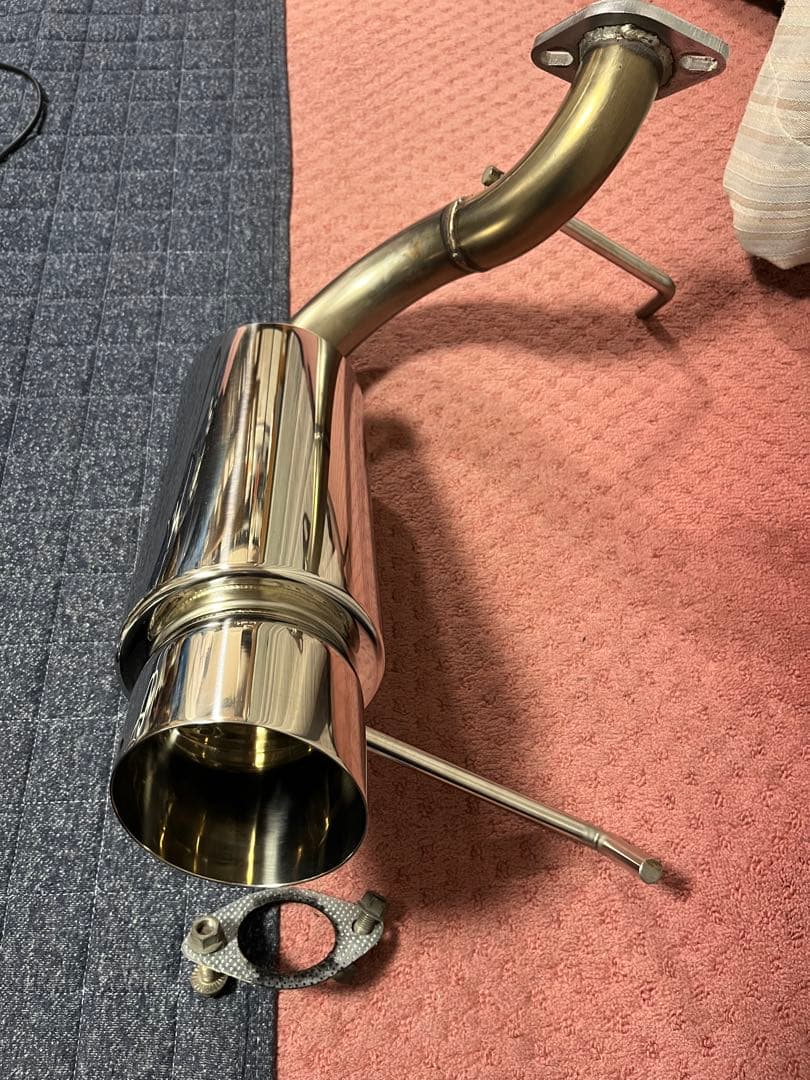 ジムニー　JB23W 砲弾マフラー