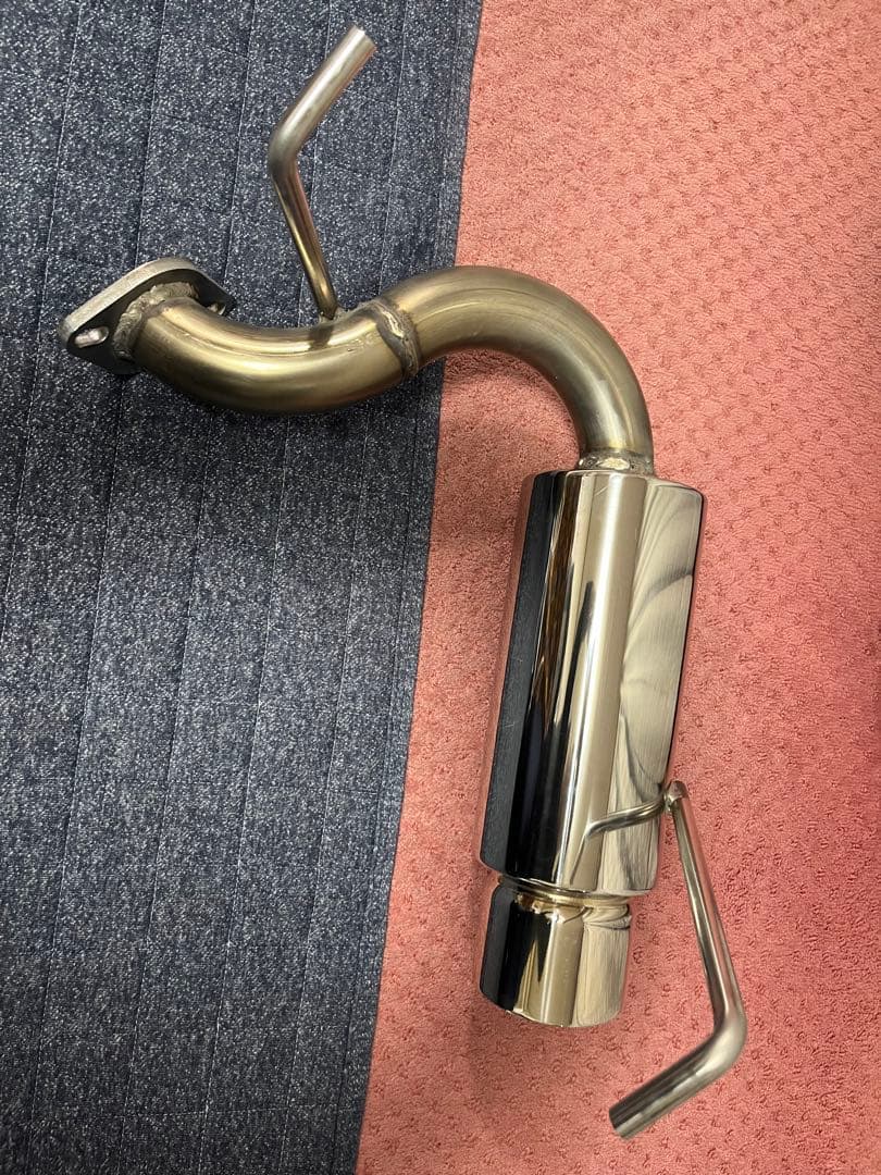 ジムニー　JB23W 砲弾マフラー