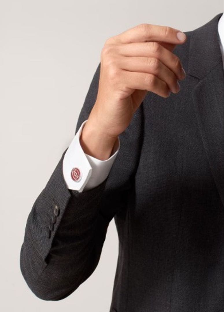 【Cartier】カルティエ ダブル C ドゥ ロゴ カフリンクス カフス