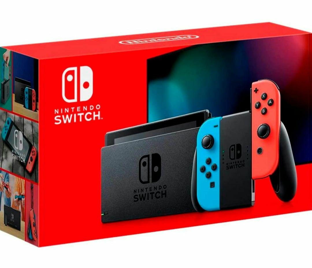 ニンテンドースイッチ本体&ジョイコン(L)ネオンブルー/(R)ネオンレッド