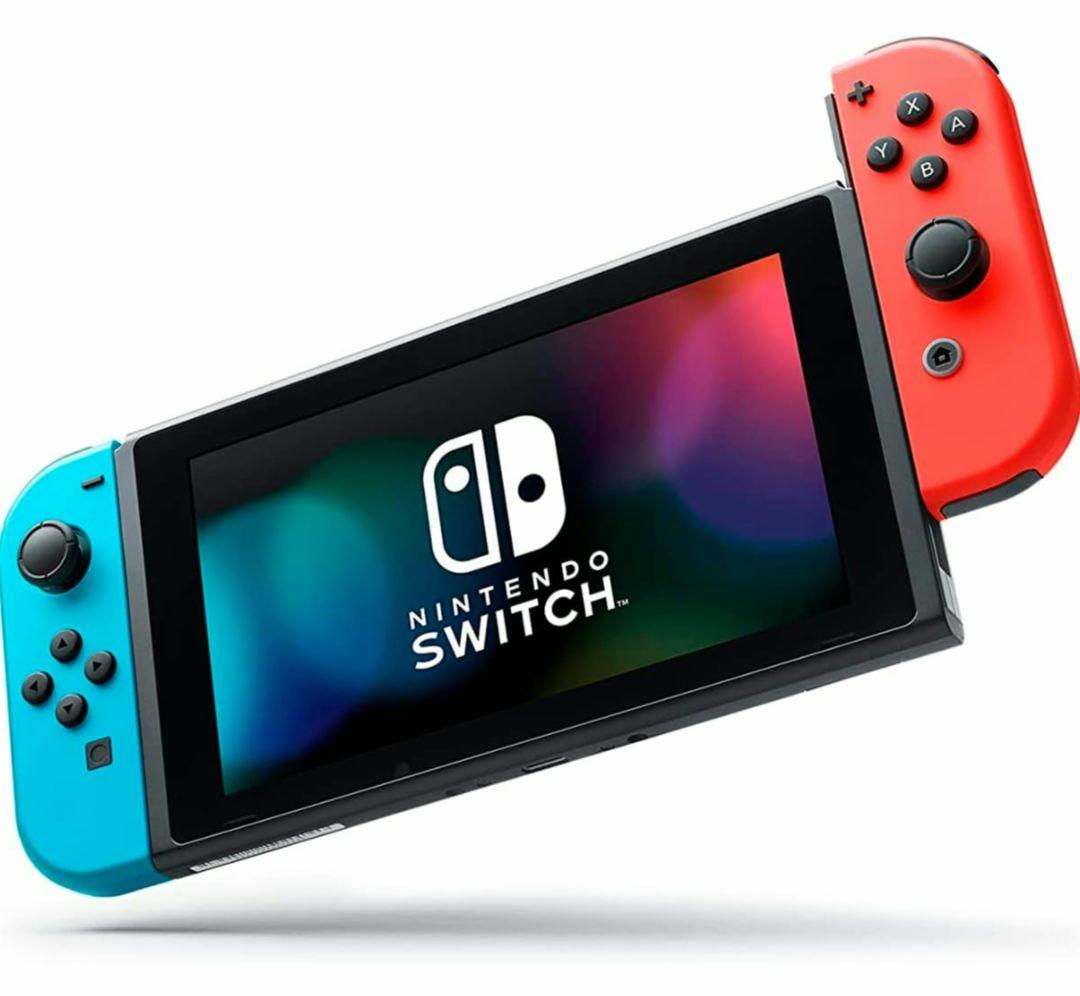 ニンテンドースイッチ本体&ジョイコン(L)ネオンブルー/(R)ネオンレッド