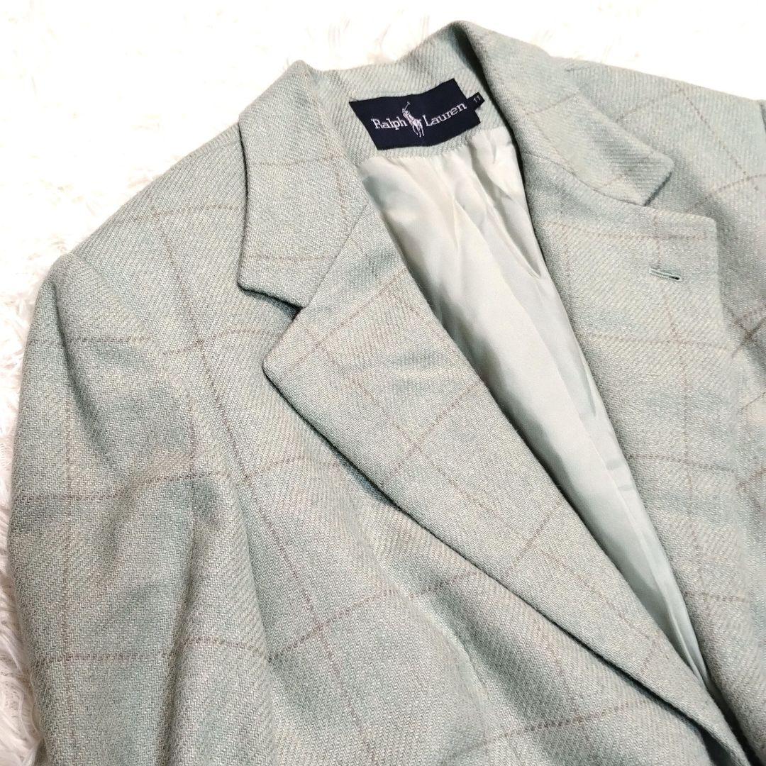 ★ムーミンママ様★Ralph Lauren シルク ウール チェック