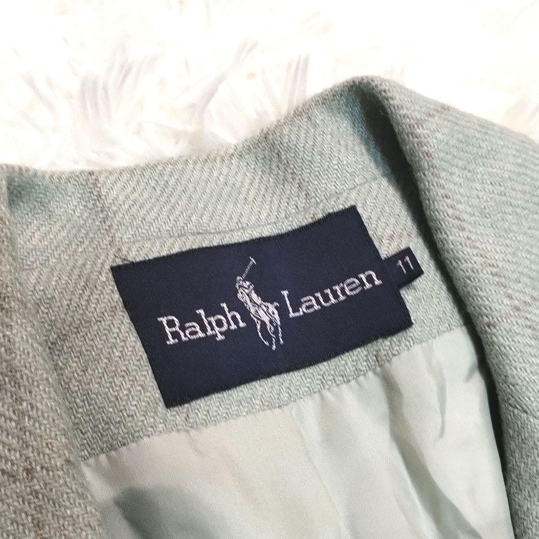 ★ムーミンママ様★Ralph Lauren シルク ウール チェック