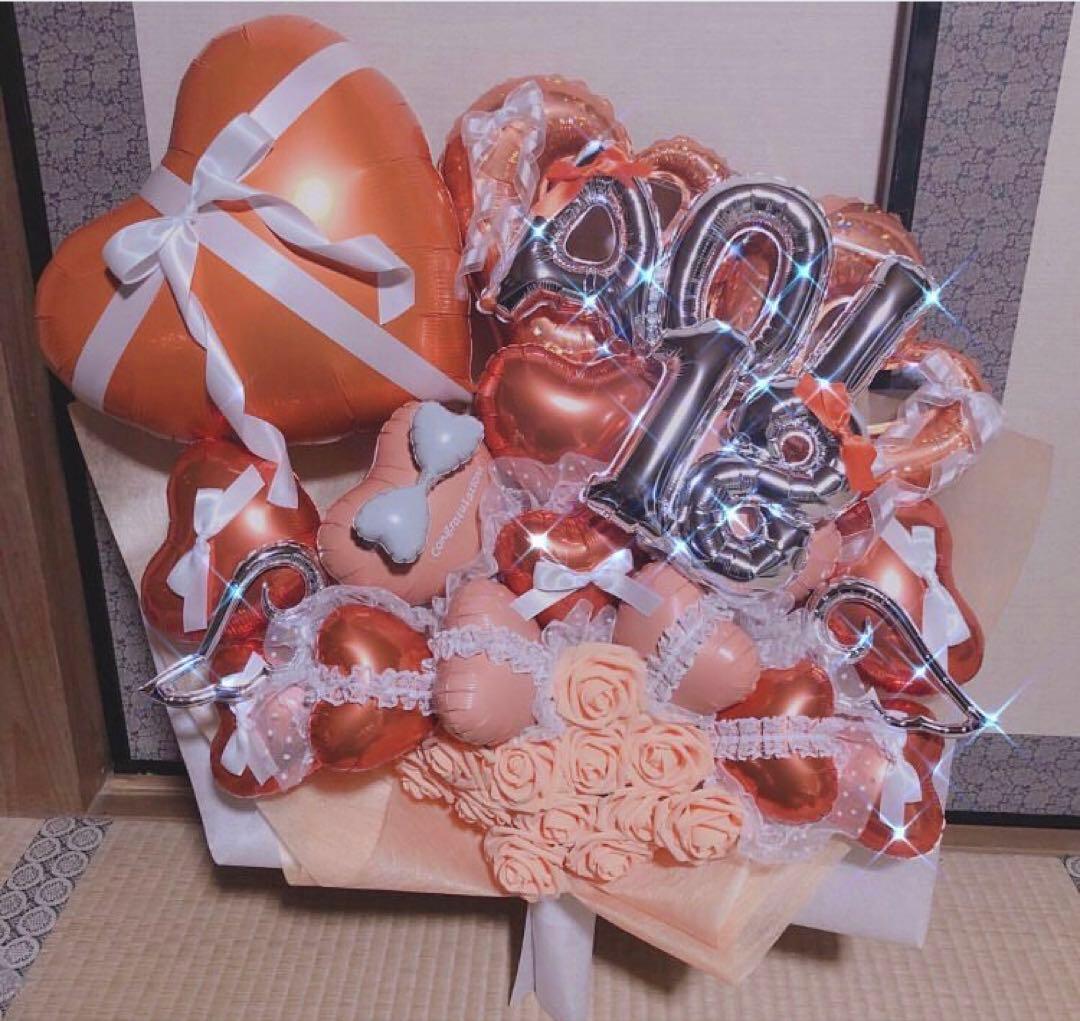 成人式　卒業　バルーンブーケ　花束　バルーンギフト　生誕祭