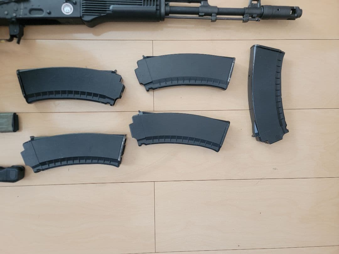 K 次世代電動ガンak74 銃剣マガジンバッテリーセット