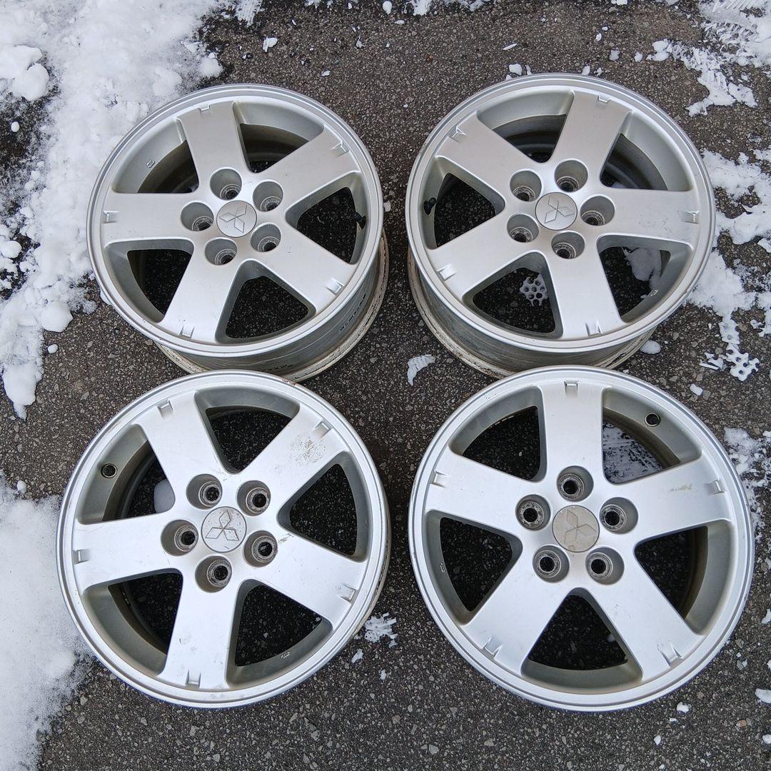 三菱純正ホイール４本セット　16インチ 6.5JJ 　オフセット+38