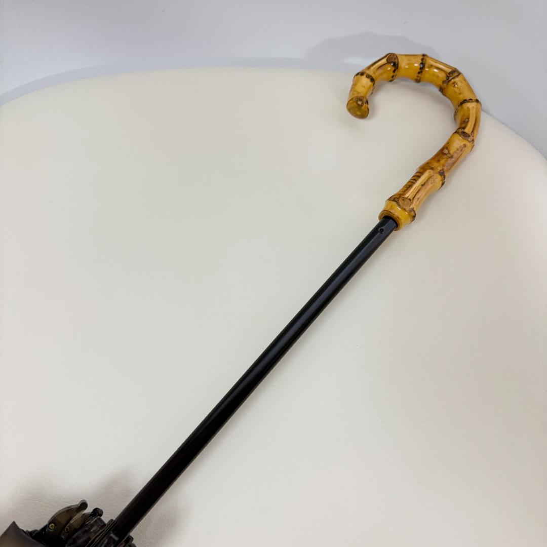 【未使用】ビシェリ　日傘　完全遮光　2段折りたたみ傘　ネイビー ピンク